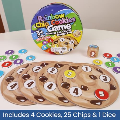 Juego de mesa Rainbow Chip Cookies para niños 3+ miniatura 3