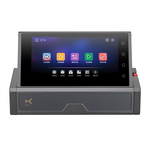 XDUOO DP-10 Reiner digitaler Musik-Plattenspieler mit Streaming-Medienwiedergabe, Reiner digitaler Ausgang und HD-Touchscreen