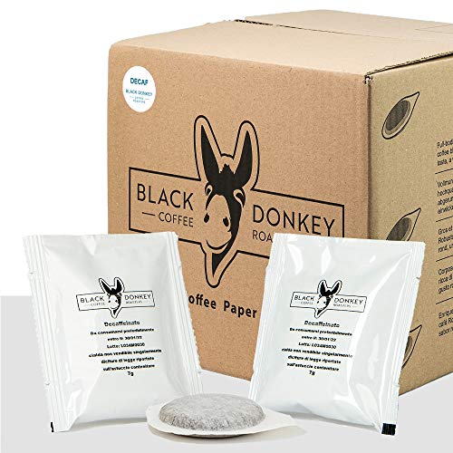 Black Donkey Cápsulas de Café ESE 44 Desacafeinado