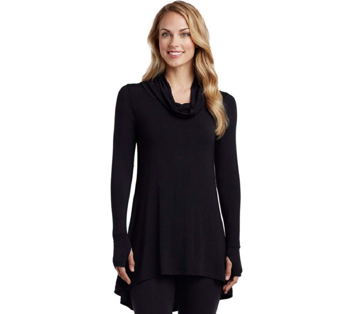 Cuddl DudsWomen's Softwear with Stretch Long Sleeve Cowl Tunic