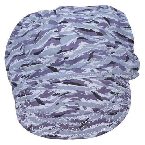 CATIEBYE Adjustable Cotton Welding Cap with Breathable Mesh Liner Suitable for Men and Women Protects against Debris for Various Head