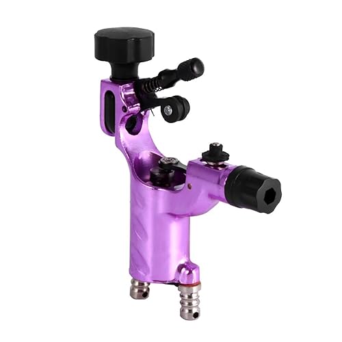 Miniatura 3 de Máquina tatuadora giratoria de Yosoo Dragonfly, kits de pistola de motor para sombreado (no incluye las agujas de tatuar), Rojo