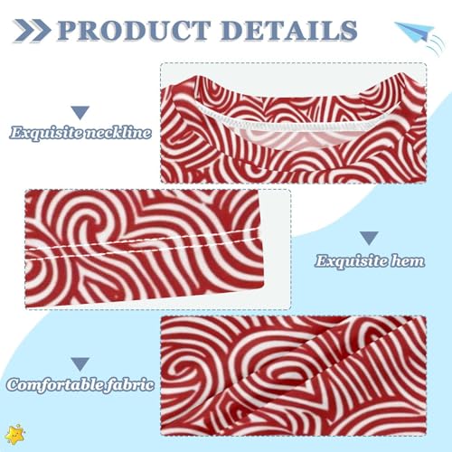 Kids Swimsuit Circle Spiral Dessert Food Sugar Candy Sunscreen T-Shirts Swimwear Sets UPF 50+3