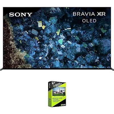 Sony XR83A80L BRAVIA XR 83 Inch A80L OLED 4K HDR Smart TV with Google TV Bundle with 4 YR CPS Enhanced Protection Pack (2023 Model)