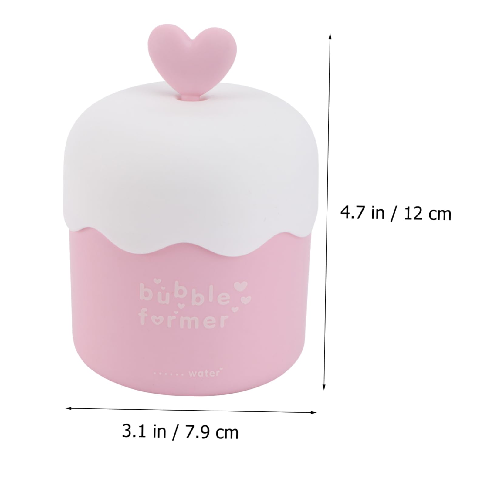 Dispositivo de Espuma para Limpieza Facial, Espumador Manual Portátil de PP, Ligero, para Lavado de Cara y Gel