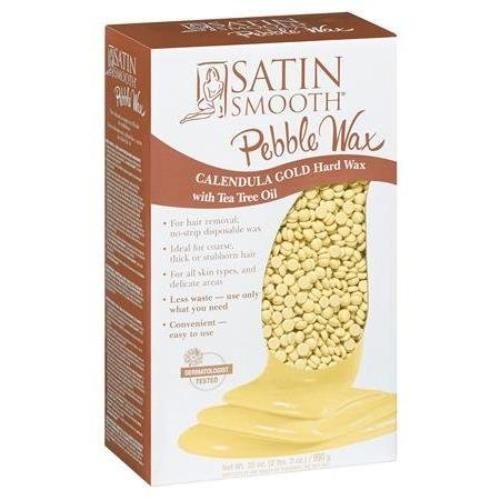 Satin Smooth Calendula Gold Pebble Wax with Tea Tree by Satin Smooth