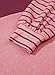 blibean Teen Girls Fall Shirts Big Kid Long Sleeve Striped Color Block Cute Tops Little Girl Spring Casual Tee Shirt Fashion Crewneck Tunic Blouse Clothes Size 10-11 Year Old Pink
