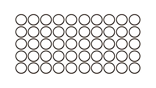 Sterling Seal OR90BRNVI140X25 140 90D O-Ring, FKM/Viton, Brown (Pack of 25)
