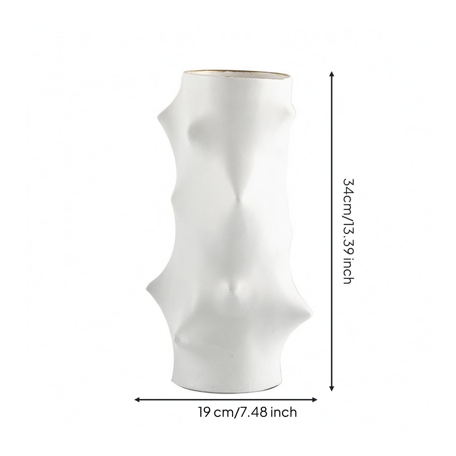 Vaso in Resina Elegante