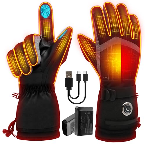 IFWATER Rechargeable Heated Gloves for Men & Women