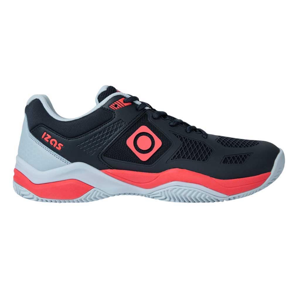 Izas Rockford Zapatillas de Padel para Hombre y Mujer con Cordones y Suela Antideslizante. Deportivas Acolchadas, Ligeras y Transpirables de Alto Rendimiento. Zapatos Unisex para Pádel