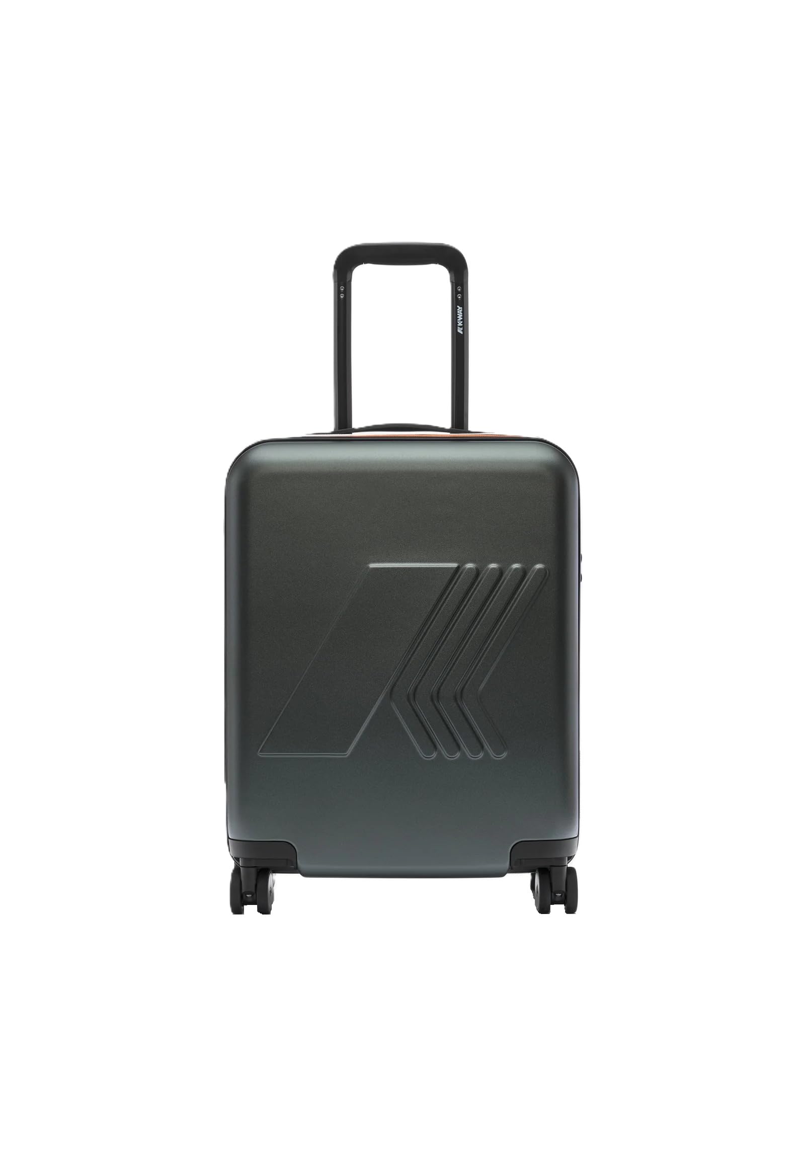 K-​Way Borsa trolley unisex in policarbonato verde K81372W Colore WMR