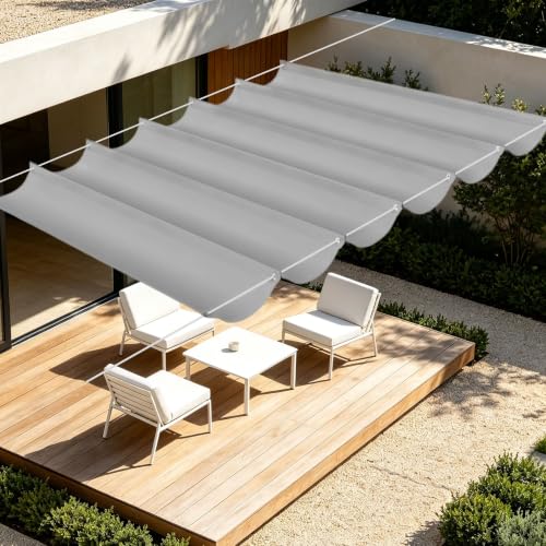 Voiles d'ombrage rétractable 150x440 pour protéger votre famille