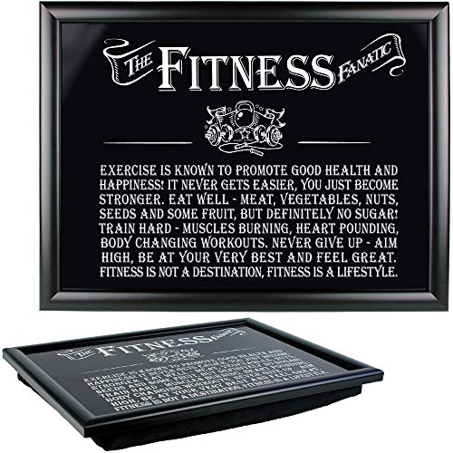 Image of Arora Ultimate Gift for Man 8857 Fitness Fanatic Lap Tray, Multicolour, One Size