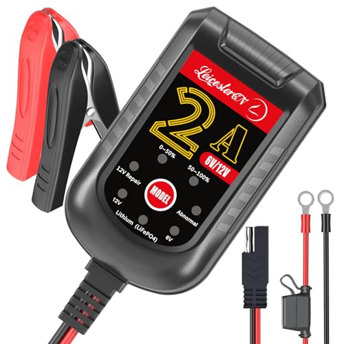 Amazon.co.jp: LST バッテリー充電器 6V 12V 車用 全自動パルス
