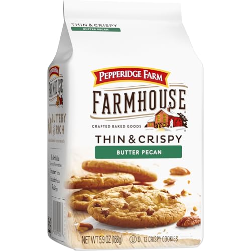 Pepperidge Farm Cookies 200140005206 Pepperidge Farm Farmhouse Thin & Crispy Butter Pecan Cookies thumb #7