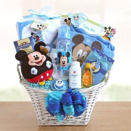Welcome Baby Mickey Mouse Baby Boy Gift Basket Desertcart Seychelles