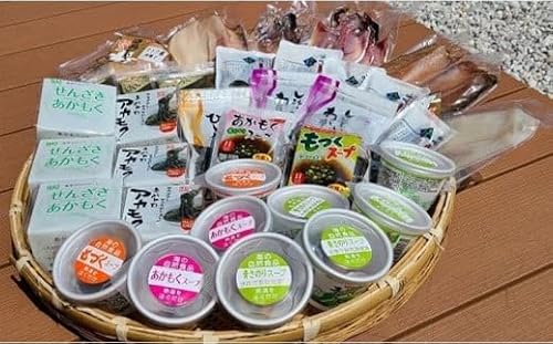 もづくと干物の豪華詰め合わせセット 青さのり あかもく スープセット ふりかけ ひじき インスタント 低カロリー ヘルシー