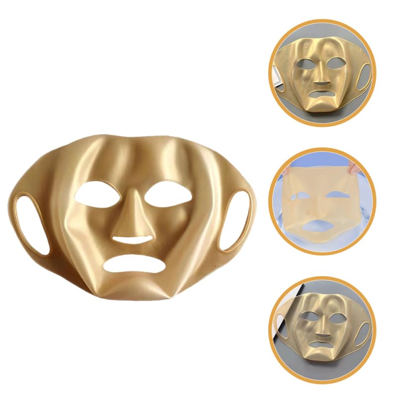 Healvian Reusable Silicone Face Mask Covers with 3D Ear Hook Fixing Tape for Secure Fit Anti-Wet Protection and Comfortable Skin Care 3 Pieces - Image 4