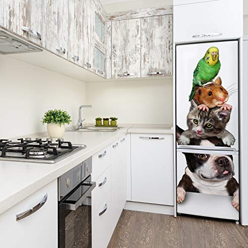 Vinilo para nevera de animales domésticos 70x190 cm autoadhesivo Tulup 4