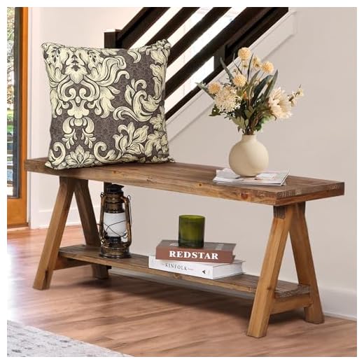 19+ Stunning Crepe Myrtle Landscaping Ideas to Transform Your Garden 3 Wnutrees 43" Farmhouse Wood Bench, Long Rustic Indoor Storage Bench for Entryway, Living Room, Dining Room, Solid Wood Construction, Original Wood