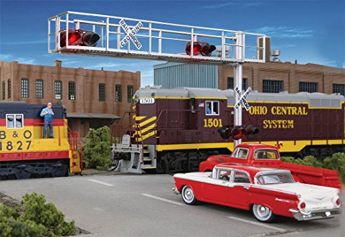 Modern Cantilever Grade Crossing Signal Walthers 949-4330 signalisation ferroviaire HO