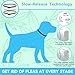 Pets4Luv Flohhalsband für Hunde, natürliche Floh- und Zeckenhalsbänder für Hunde, 8 Monate Schutz, Einheitsgröße für alle Hunde, verstellbares wasserdichtes Design, 3 Stück…