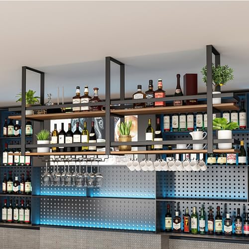 Casier à vin de plafond pour libérer vos plans de travail encombrés - 2