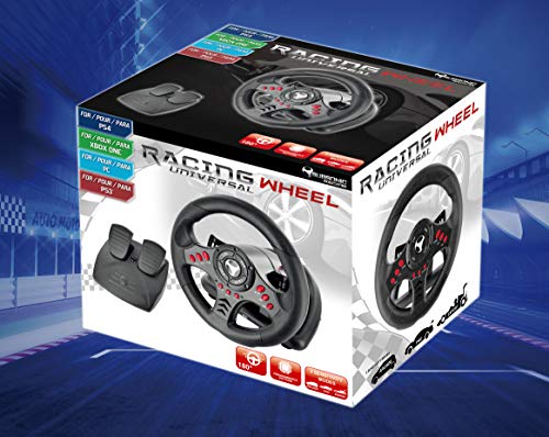 Subsonic SA5426 Racing Wheel Universal with Pedals for Playstation 4, PS4 Slim, PS4 Pro, Xbox One, Xbox One S, PS3 - Thumbnail 5