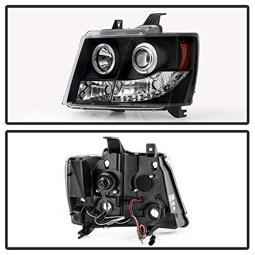 ACANII Halo Projector Headlights for 2007-2014 Chevy Tahoe & Suburban - Image 3