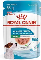 ROYAL CANIN Ração Úmida Sachê para Cães Mini Puppy Filhotes 85g