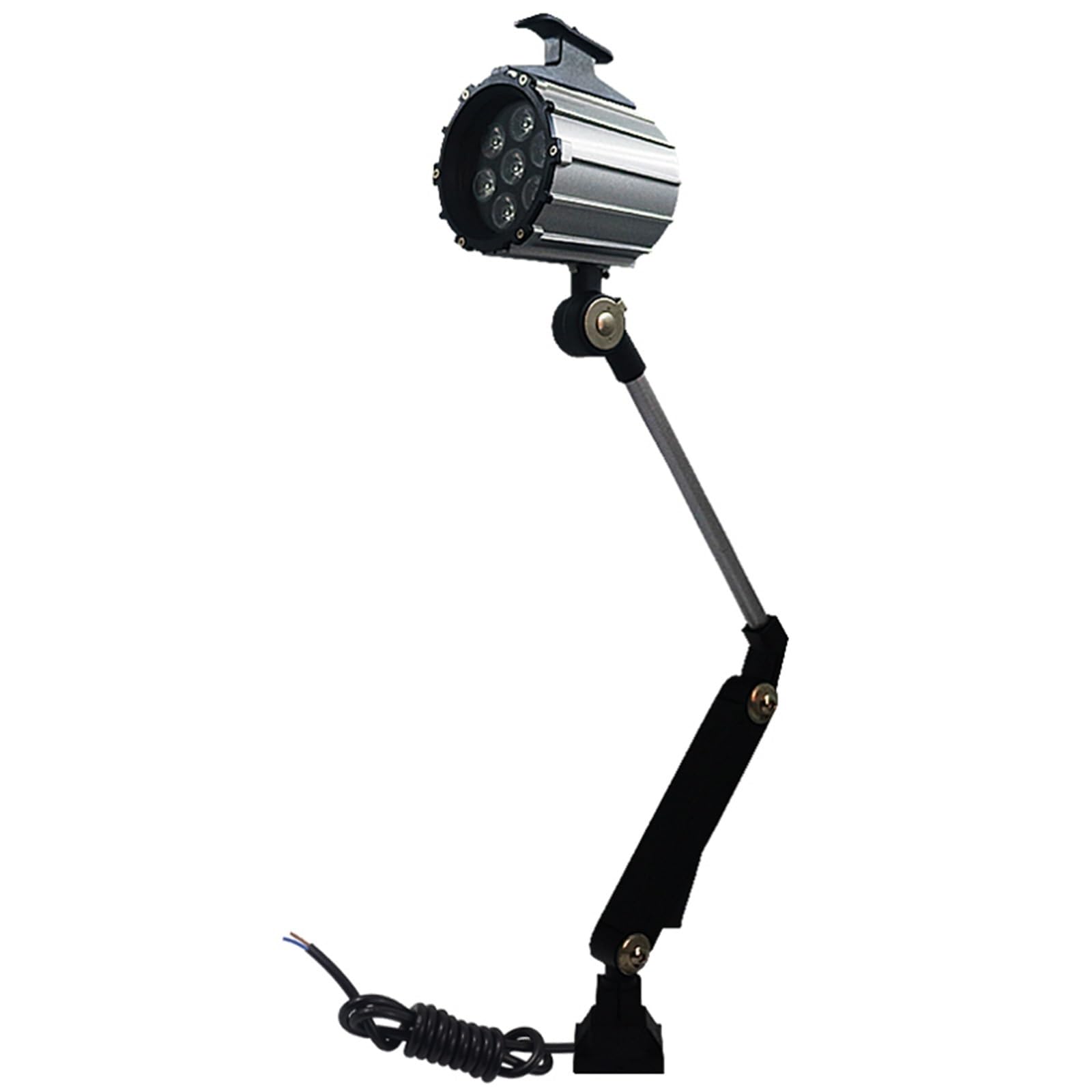 1 sztuka 6 W/7 W/9 W LED narzędzie do pracy z długim rękawem, składane, wodoodporne, olejoodporne na działanie oleju CNC, oświetlenie (krótkie ramię LED9w24v)