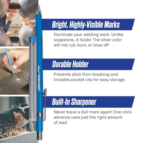 Hot Max Torches 96107 Hot Max 27016 Markal Silver-Streak Round Metal Marker thumb #1