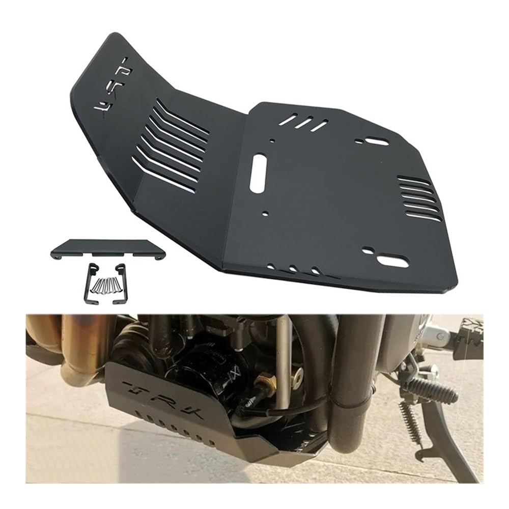 Motore Fuoristrada Piastra Protezione Accessori Moto Piastra Paramotore Protezione Motore Telaio Di Della Copertura Per TRK 502/502X Jinpeng TRK502X TRK502 2018 2019