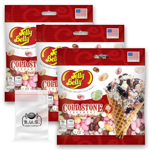 R.U.S. Candy Jelly Belly Cold Stone Ice Cream Parlor Mix Flavored Jelly Beans- Dessert Pack cover