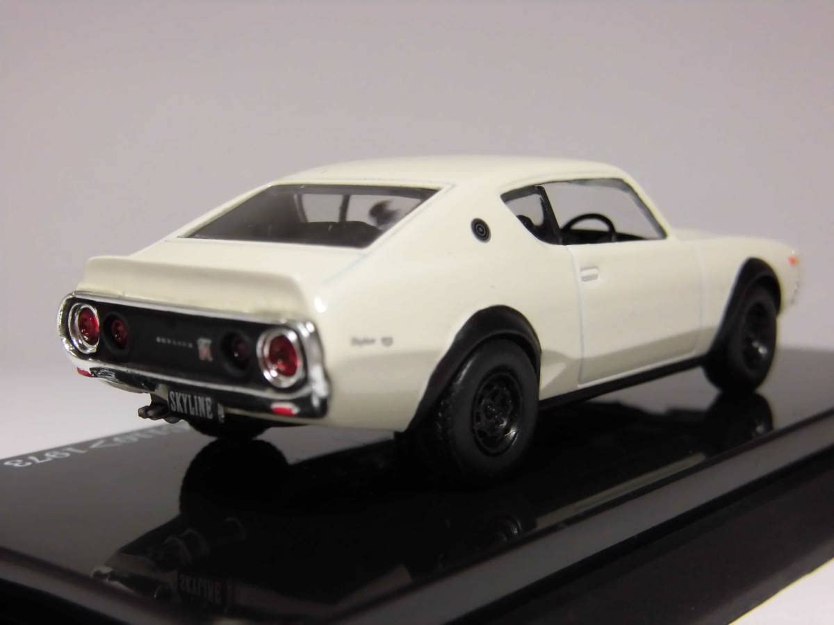 Amazon | 京商 1/64 日産 スカイライン ケンメリ 2000 GT-R KPGC110 白