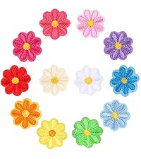 Amazon.co.jp: WATASHINO ワッペン アイロン アップリケ 花 2cm 12枚