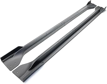 Car Side Skirt Extension Splitter A Pair Compatible For Jeep Grand Cherokee SRT/SRT8/Trackhawk 2012-2021 Plate Lip Bumper Winglet Body Kit Anti-Collision Automotive ModificationForged Carbon1