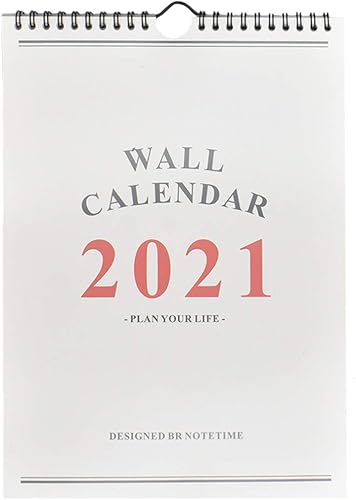 Miniatura 1 de NUOBESTY 2020-2021 - Calendario de pared mensual para el hogar y la oficina (2020.9-2021.12)