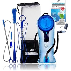 2L Hydration Bladder with Cleaning Kit or 3L Water Bladder > Leakproof Hydration Pack > Ideal for Water Backpack…
