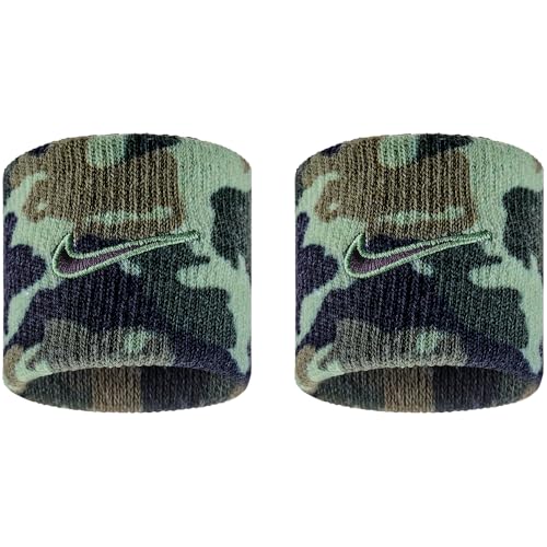 Nike DRI-F Swoosh Classic Armband, 2 Stück, Aufdruck BN3200-930