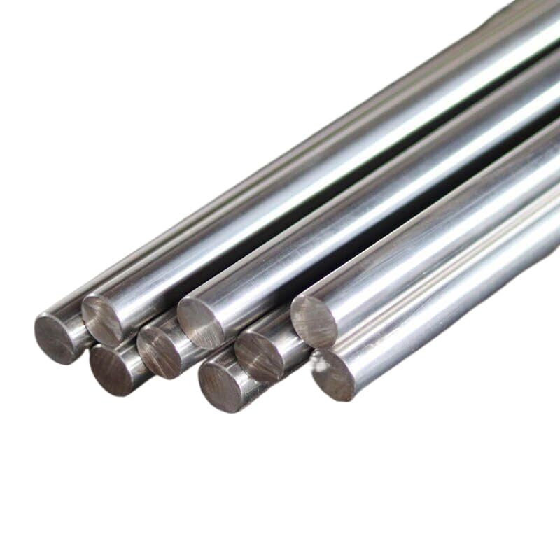 SS304 Stainless Steel Round Bar Rod Solid Metal Diameter 2/2.5/3/4/5/6/7/8-18mm (Length300mm-1Pc,4mm)