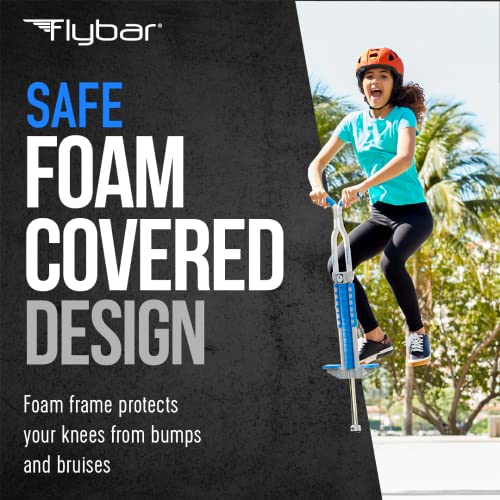 Image of Flybar Master Pogo Stick for Kids Ages 9+, 80-160 lbs - Easy Grip Handles - Active Exercise Toy for Tweens & Teens - Outdoor Toy with Non-Slip Foot Pegs for Boys and Girls - No Assembly Needed