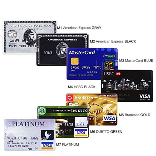 DBSUFV Stile Carta di Credito USB Flash 8 GB 4 GB