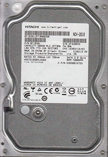 Hitachi Deskstar 7K1000.C disque dur interne HDD SATA pour PC fixe