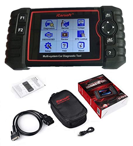 iCarsoft CR Pro Profi equipo de diagnosis OBD2 coche multimarca 5 unidades 7