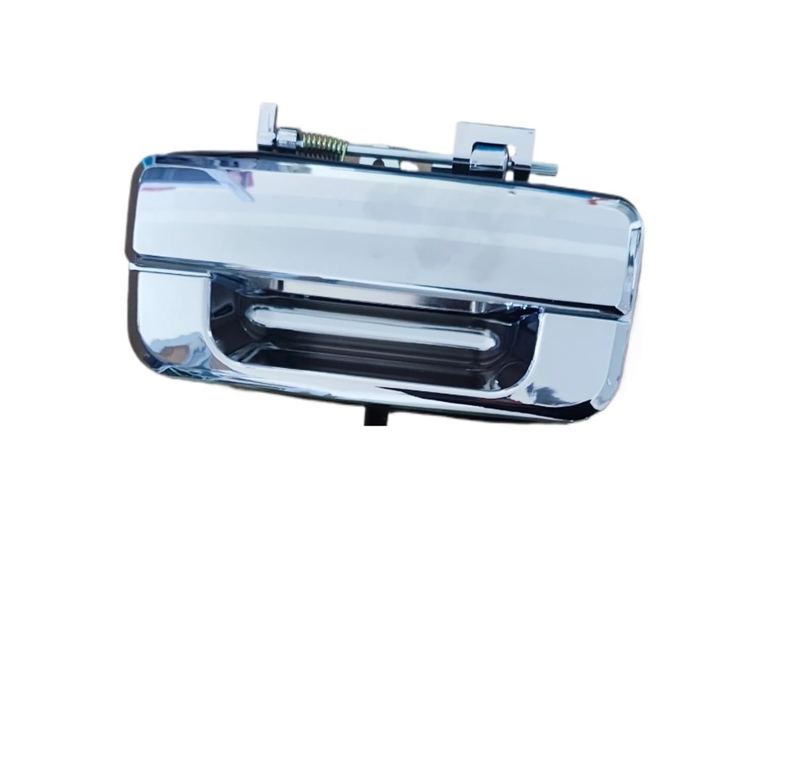 Sauanmnktp Chrome 1Pc Exterior Door Handle For Car For Mazda Bt50 Pickup 2006-2012 Factory Wholesale Black And Chrome Exterior Tailgate Door Handle(Chrome 1Pc)