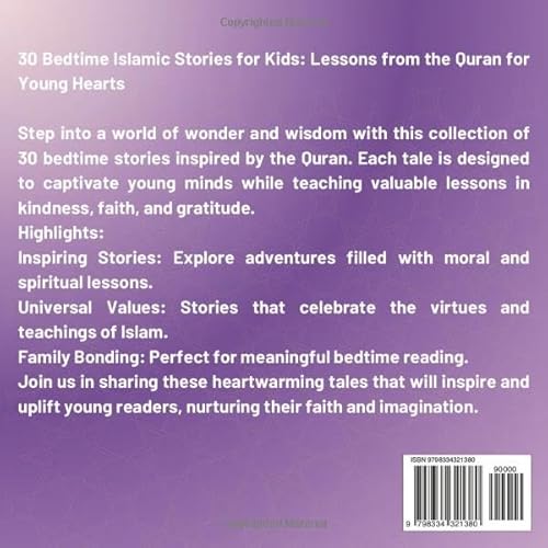 30 Bedtime Islamic Stories for Kids - 30 Bedtime Tales from the Quran for Kids