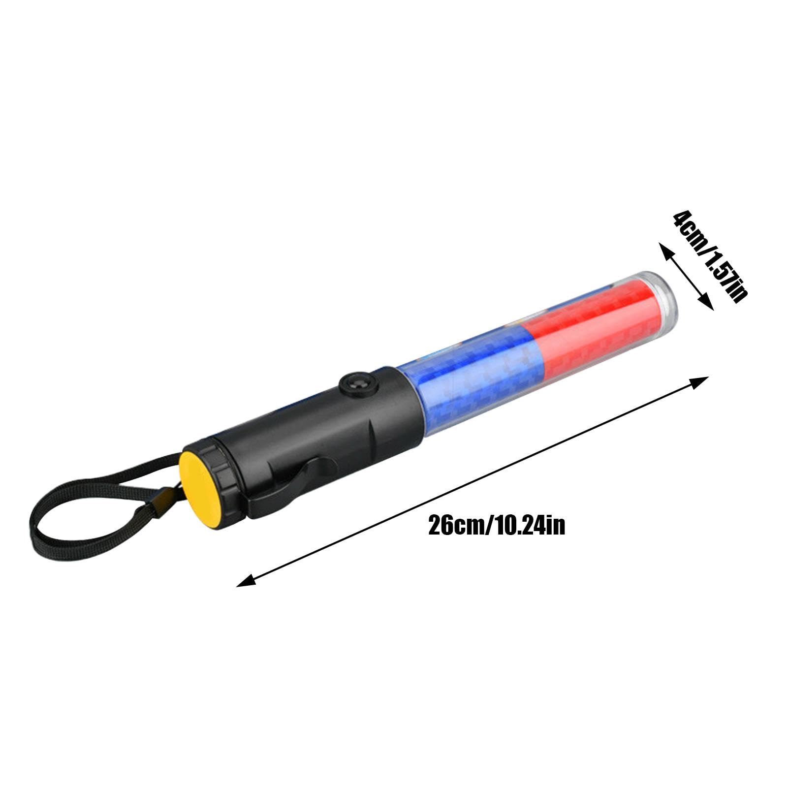 FIXOSHEE Verkehrsleitstab LED Handlicht Stab Mit Bl Produktbild-Vorschau 10