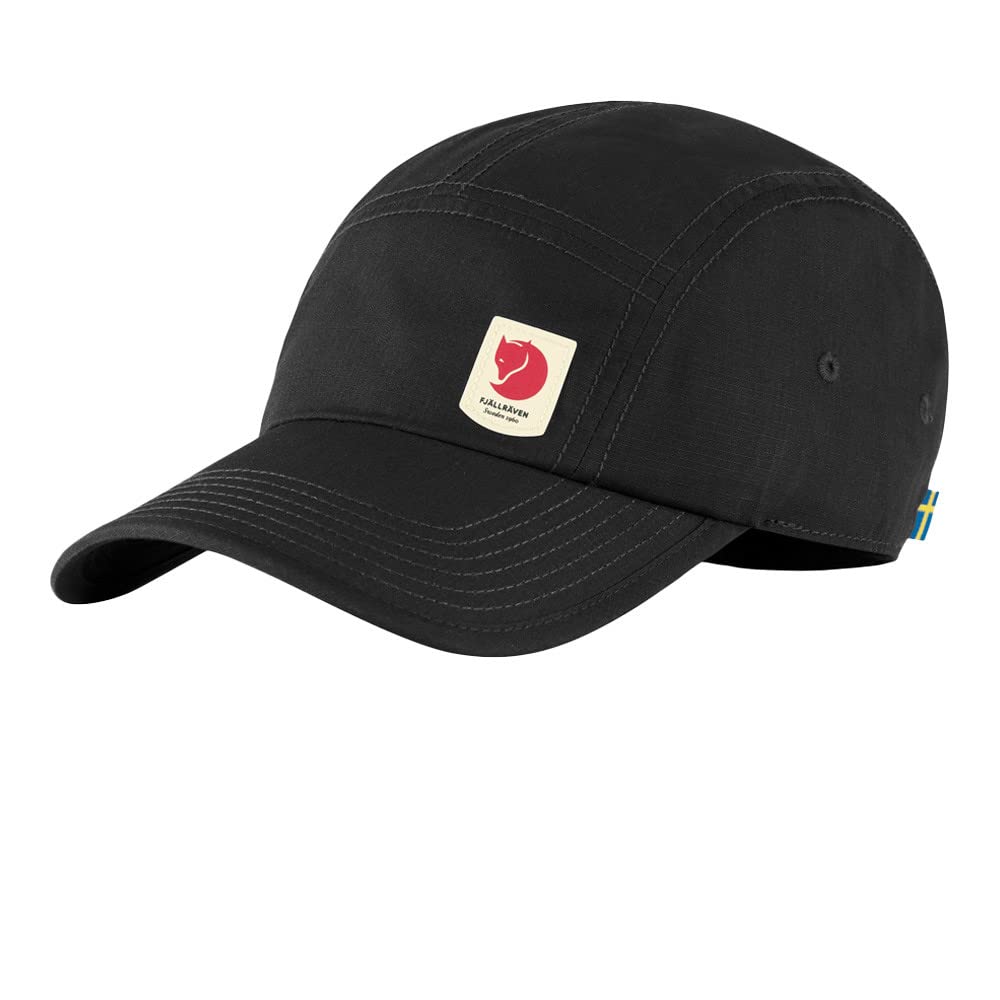 Fjallraven 78150-550 High Coast Lite Cap/High Coast Lite Cap Hat Unisex Black Size L/XL